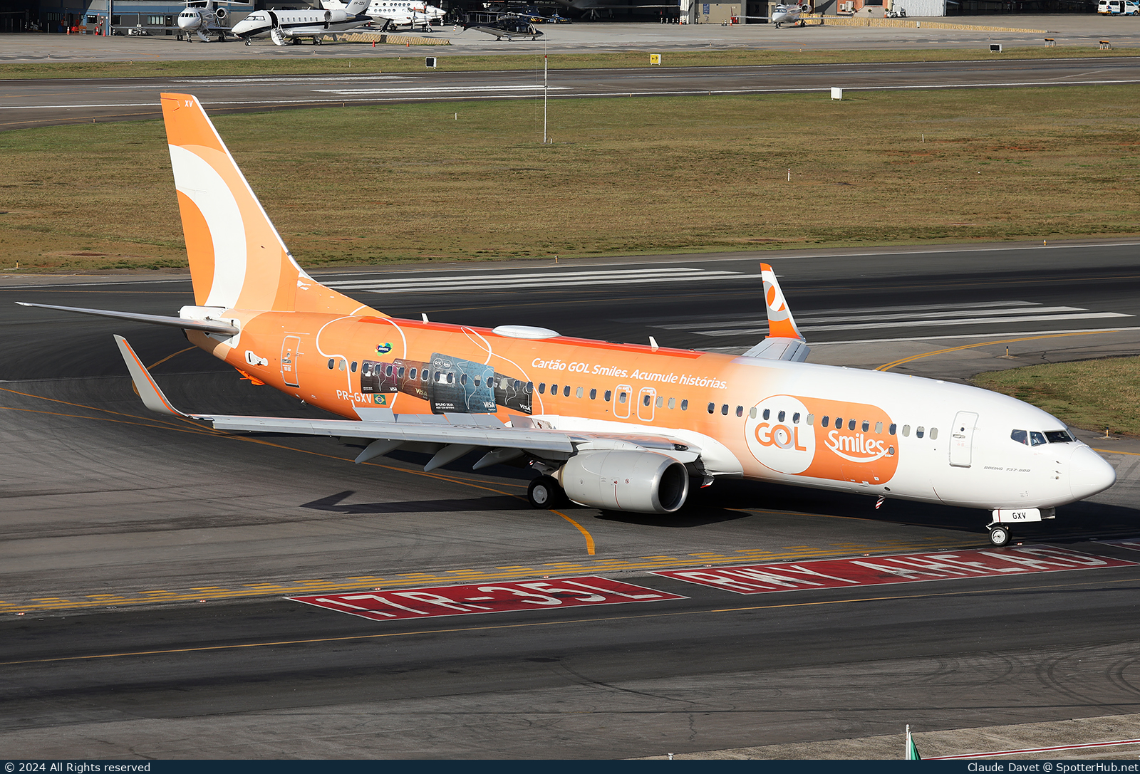 Photo of PR-GXV - Boeing 737-8EH operated by GOL Linhas Aéreas