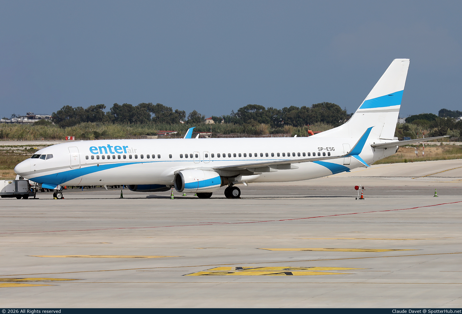 Photo of SP-ESG - Boeing 737-8Q8 operated by Enter Air