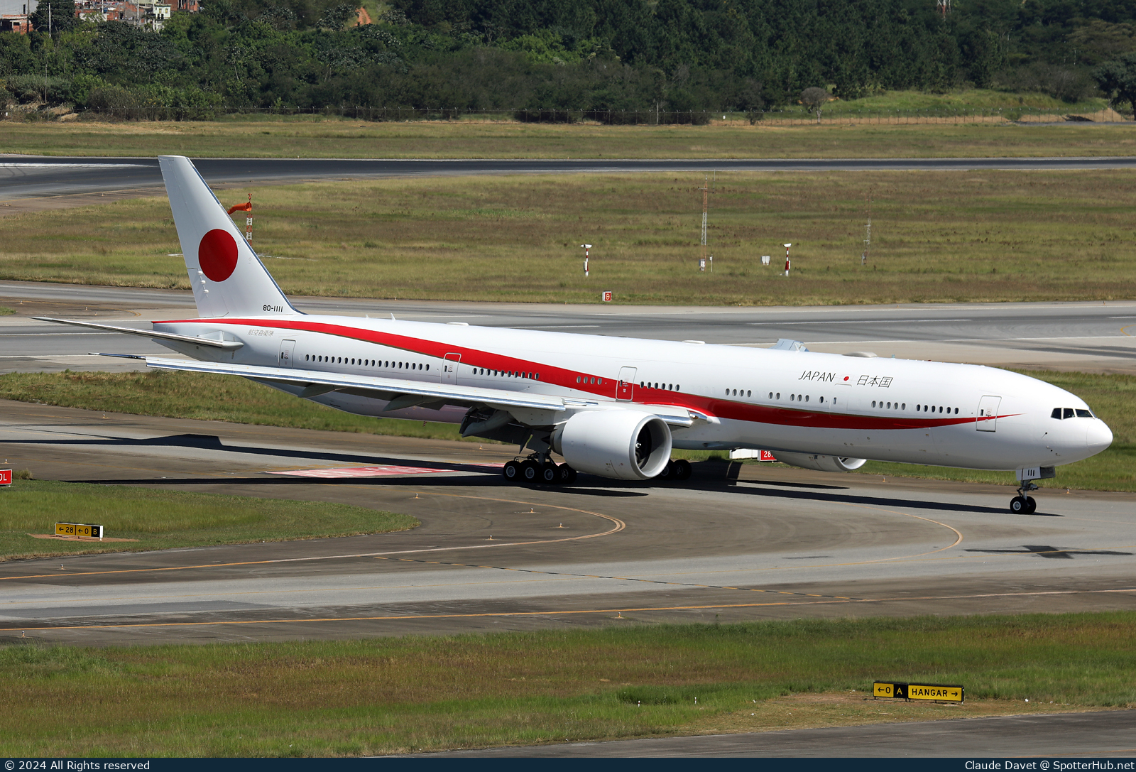 Photo of 80-1111 - Boeing 777-3SB(ER) operated by Japan Air Self-Defense Force