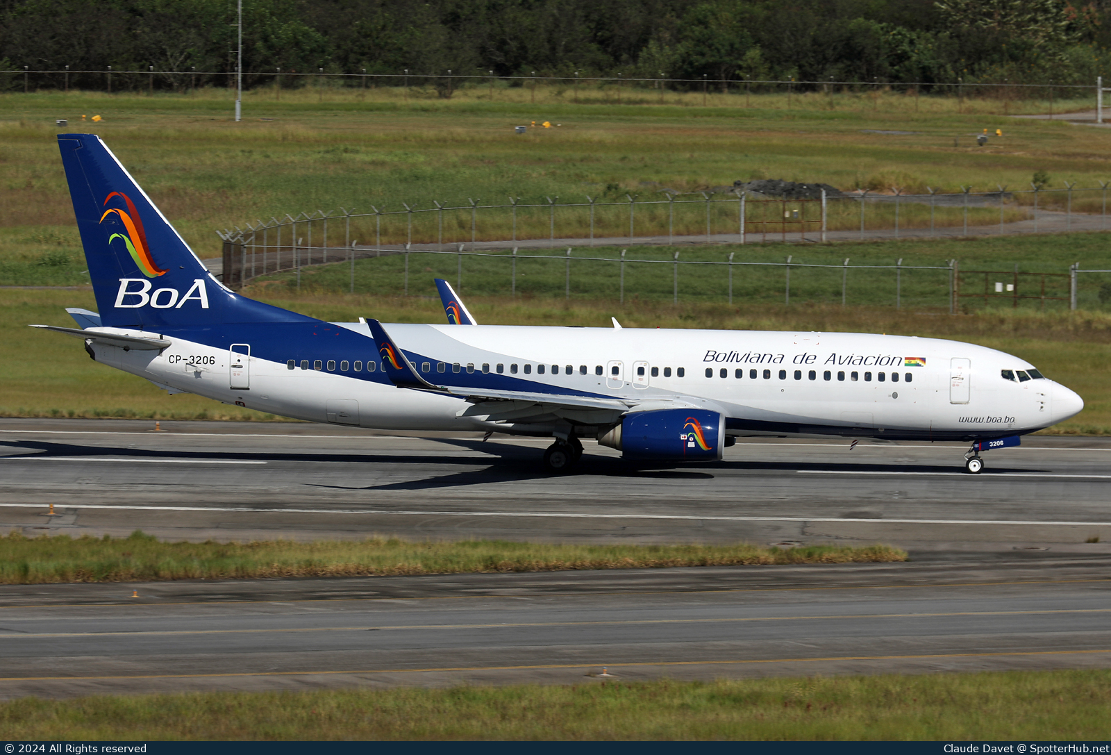 Photo of CP-3206 - Boeing 737-86J operated by Boliviana de Aviación