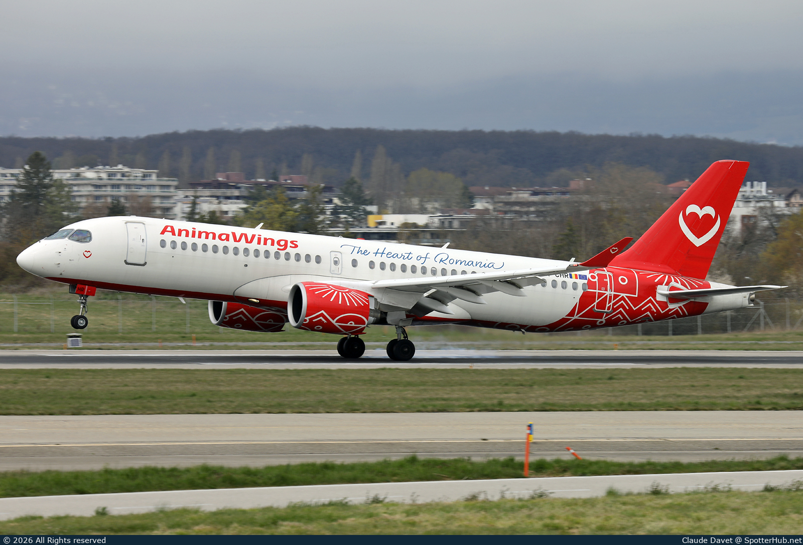 Photo of YR-CHR - Airbus A220-300 operated by Animawings