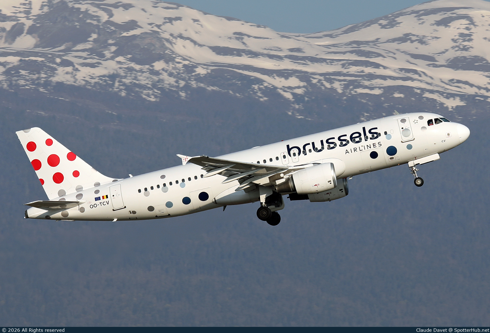 Photo of OO-TCV - Airbus A320-214 operated by Brussels Airlines
