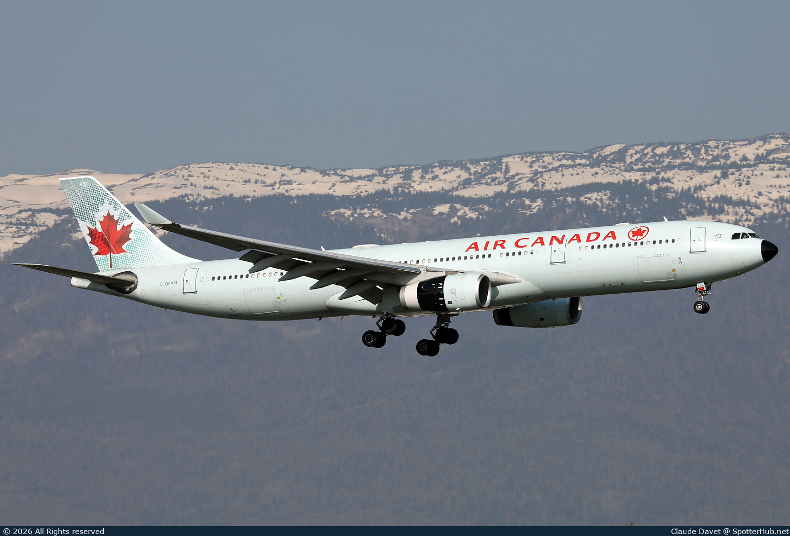 Photo of C-GFAH - Airbus A330-343 operated by Air Canada
