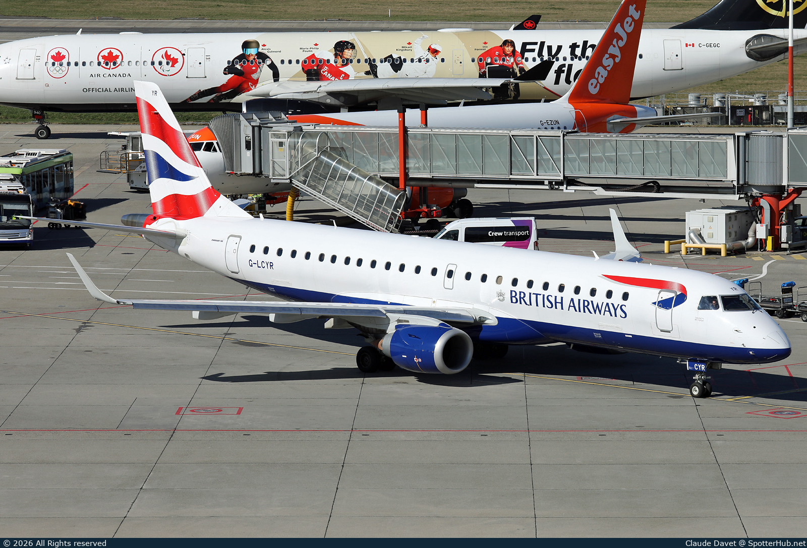 Photo of G-LCYR - Embraer ERJ-190SR operated by BA CityFlyer