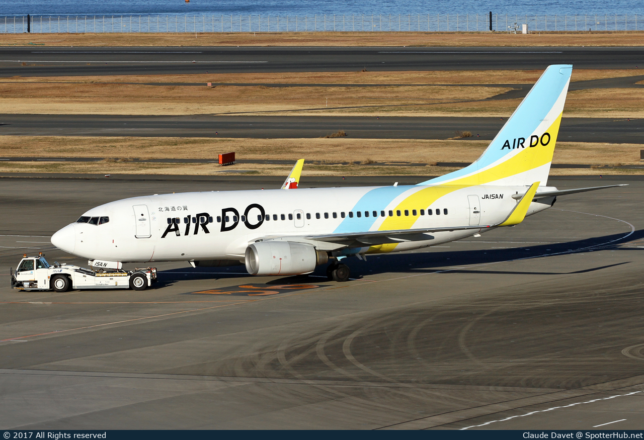 Photo of JA15AN - Boeing 737-781 operated by Air Do