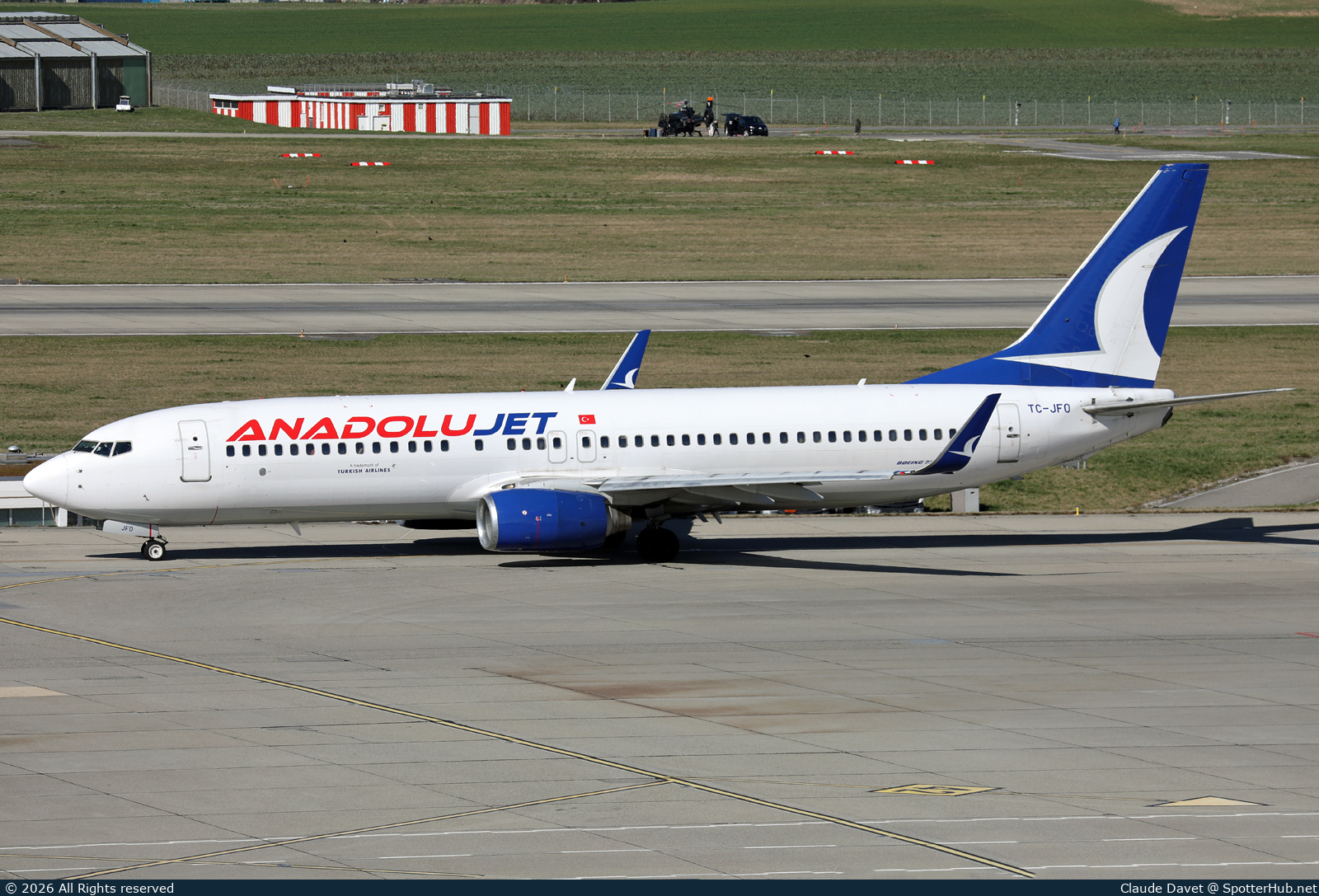 Photo of TC-JFO - Boeing 737-8F2 operated by AnadoluJet