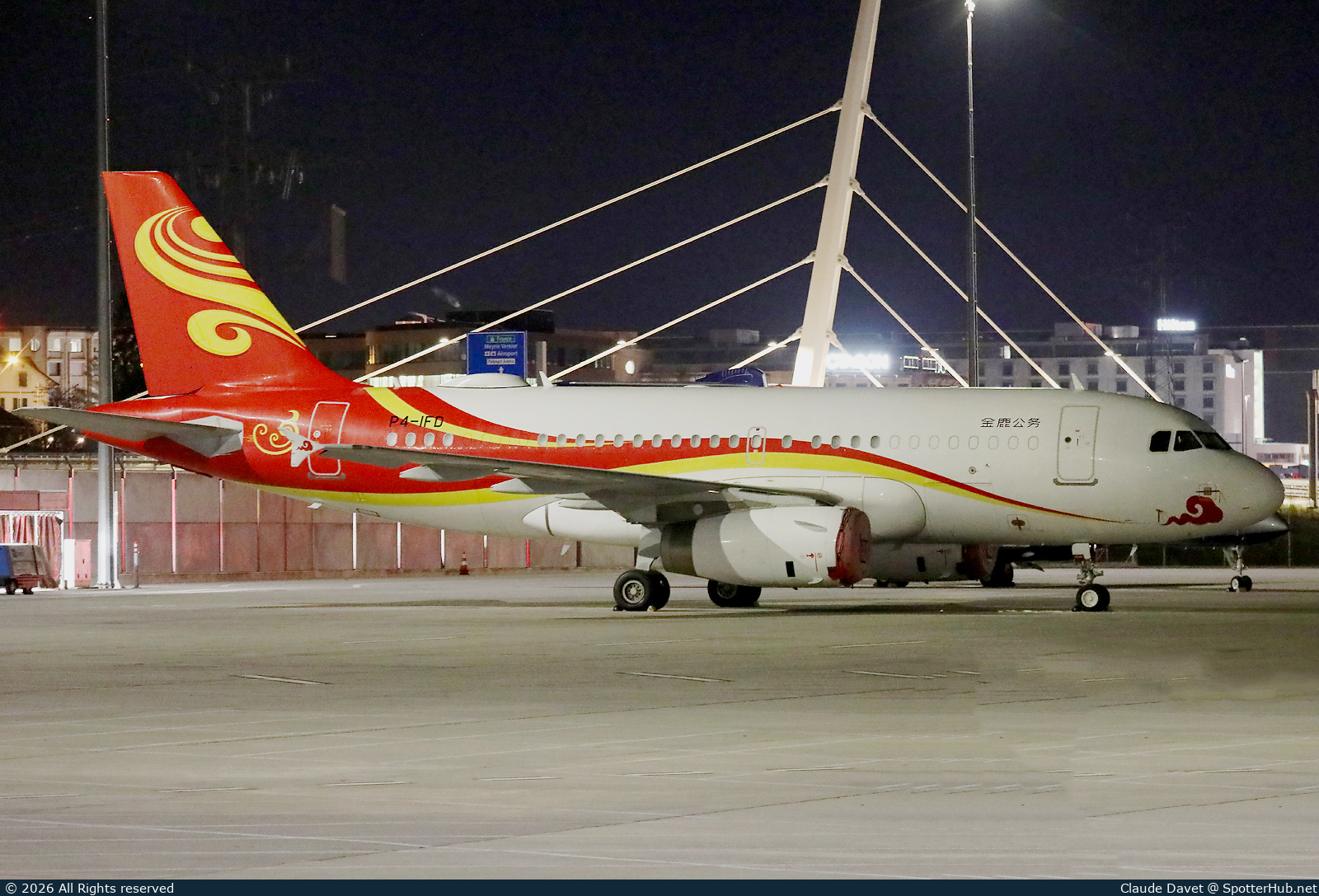 Photo of P4-IFD - Airbus A319-133(CJ) operated by Deer Jet