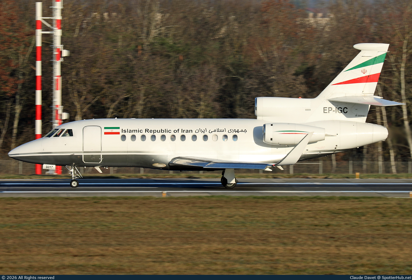 Photo of EP-IGC - Dassault Falcon 900EX operated by Government of Islamic Republic of Iran