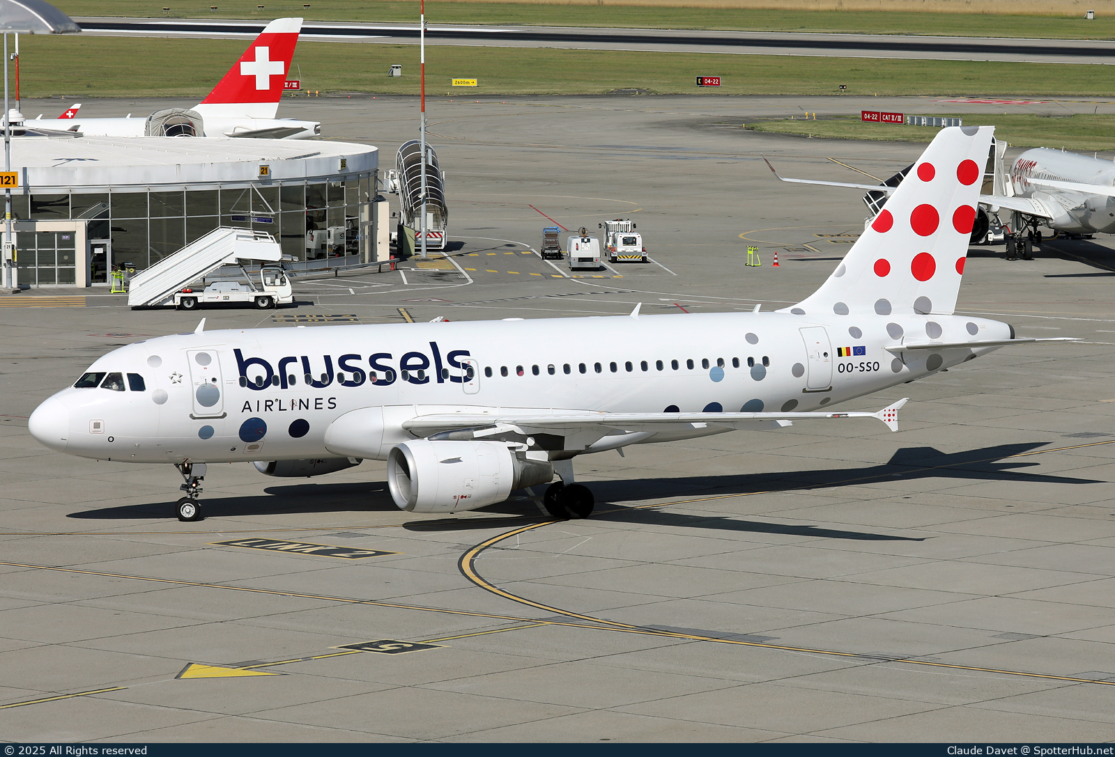 Photo of OO-SSO - Airbus A319-111 operated by Brussels Airlines