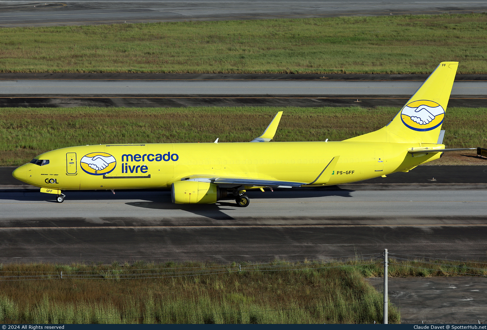 Photo of PS-GFF - Boeing 737-8EH(BCF) operated by Mercado Livre (opb GOL Linhas Aéreas)