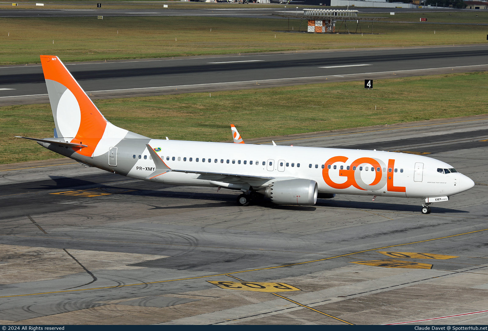 Photo of PR-XMY - Boeing 737 MAX 8 operated by GOL Linhas Aéreas