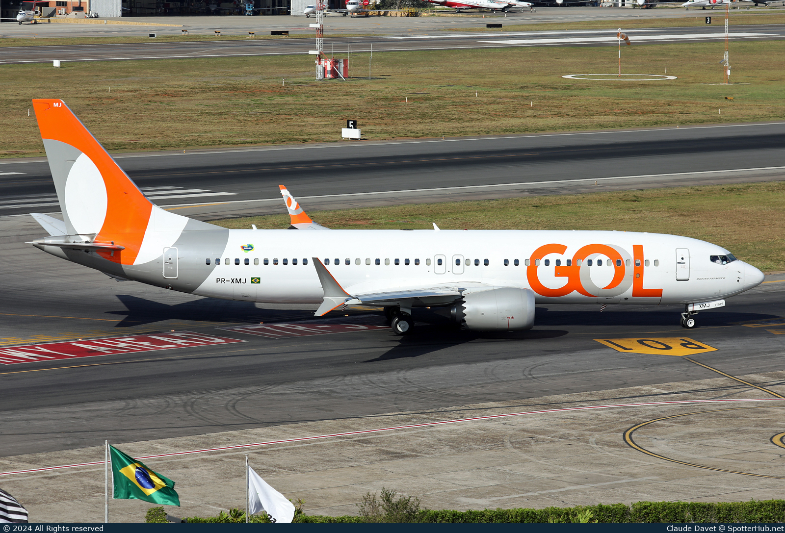 Photo of PR-XMJ - Boeing 737 MAX 8 operated by GOL Linhas Aéreas