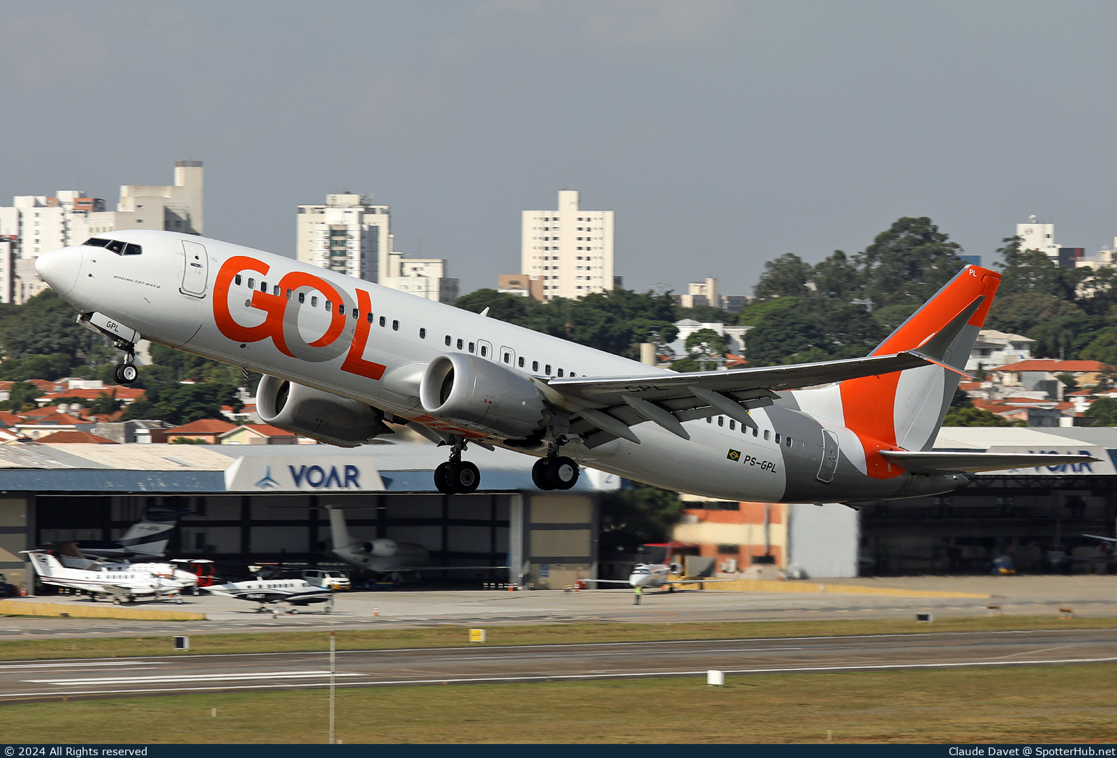 Photo of PS-GPL - Boeing 737 MAX 8 operated by GOL Linhas Aéreas