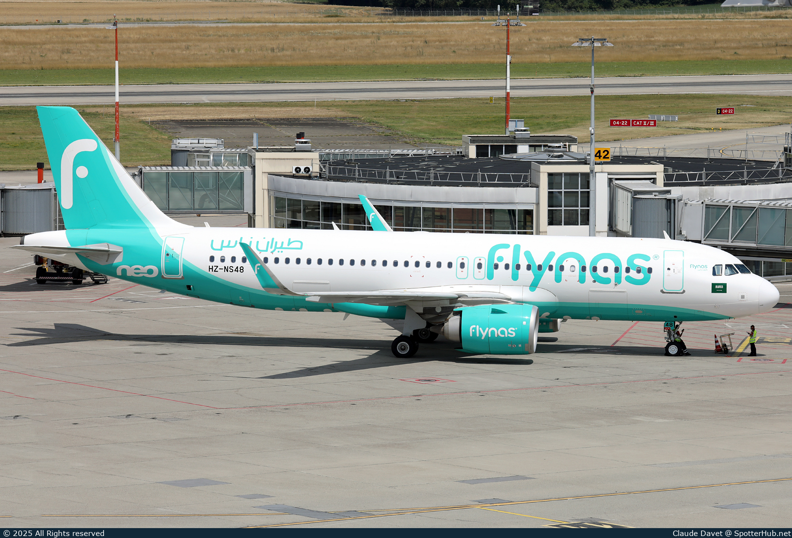 Photo of HZ-NS48 - Airbus A320-251N operated by Flynas