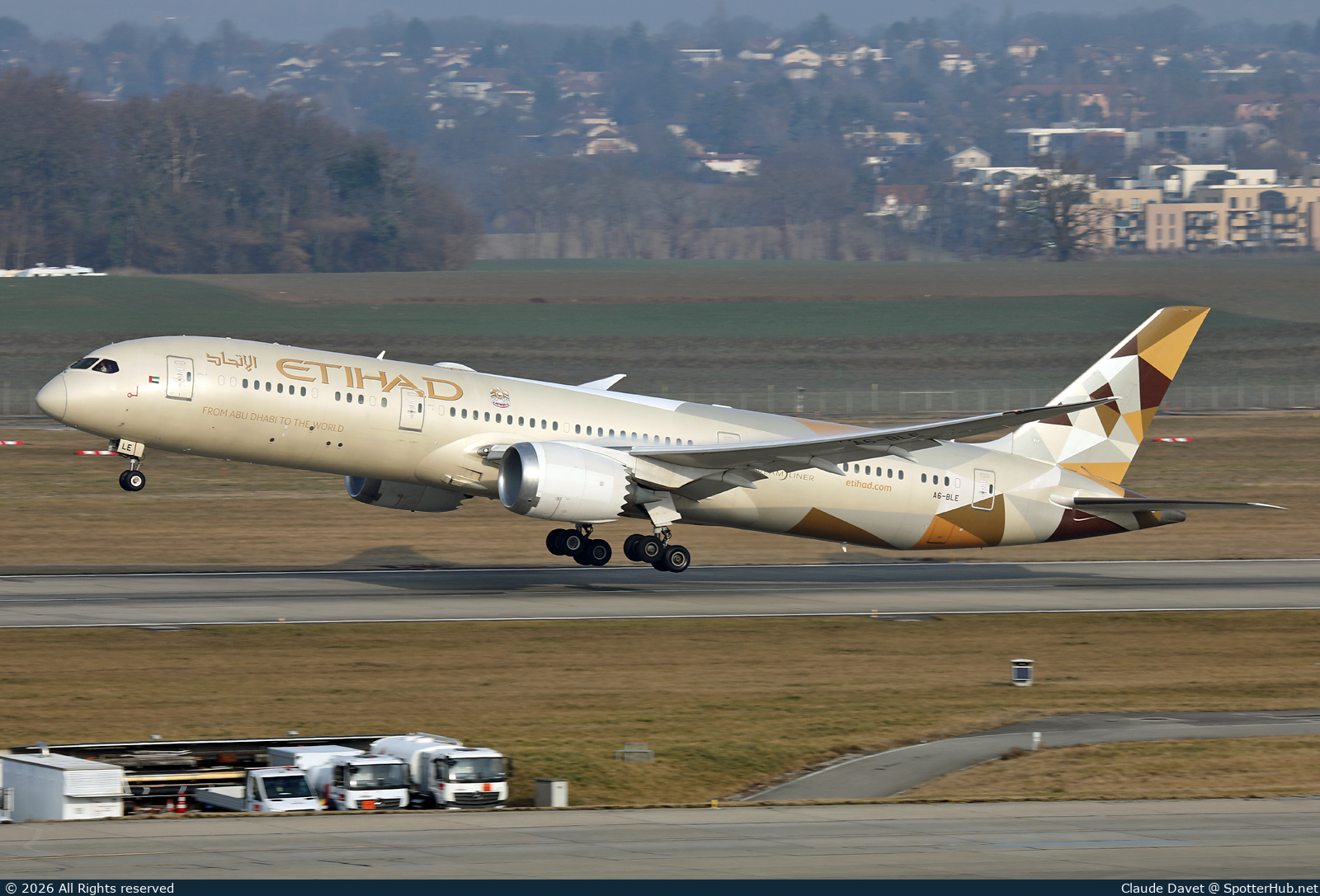Photo of A6-BLE - Boeing 787-9 Dreamliner operated by Etihad Airways