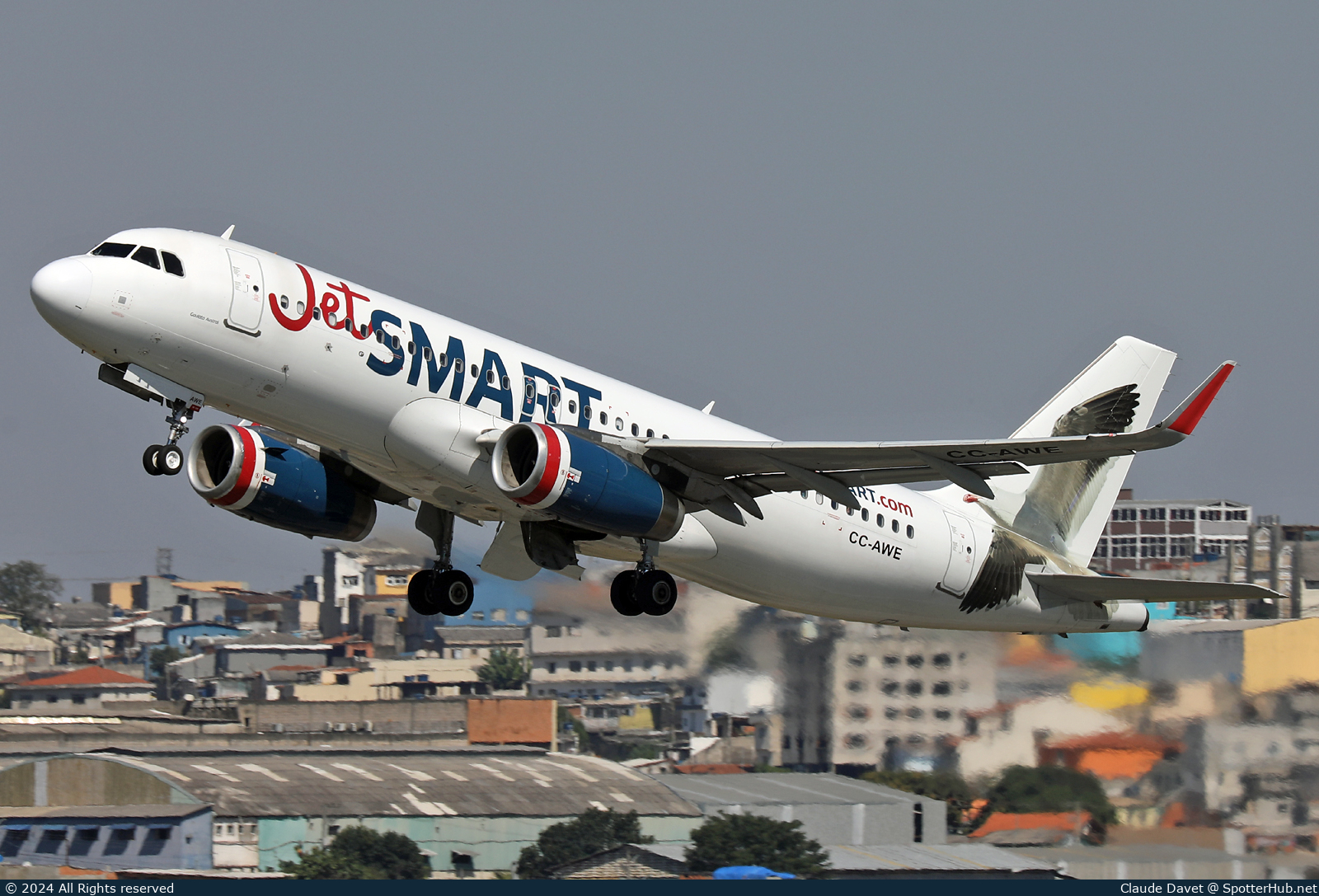 Photo of CC-AWE - Airbus A320-232 operated by JetSMART