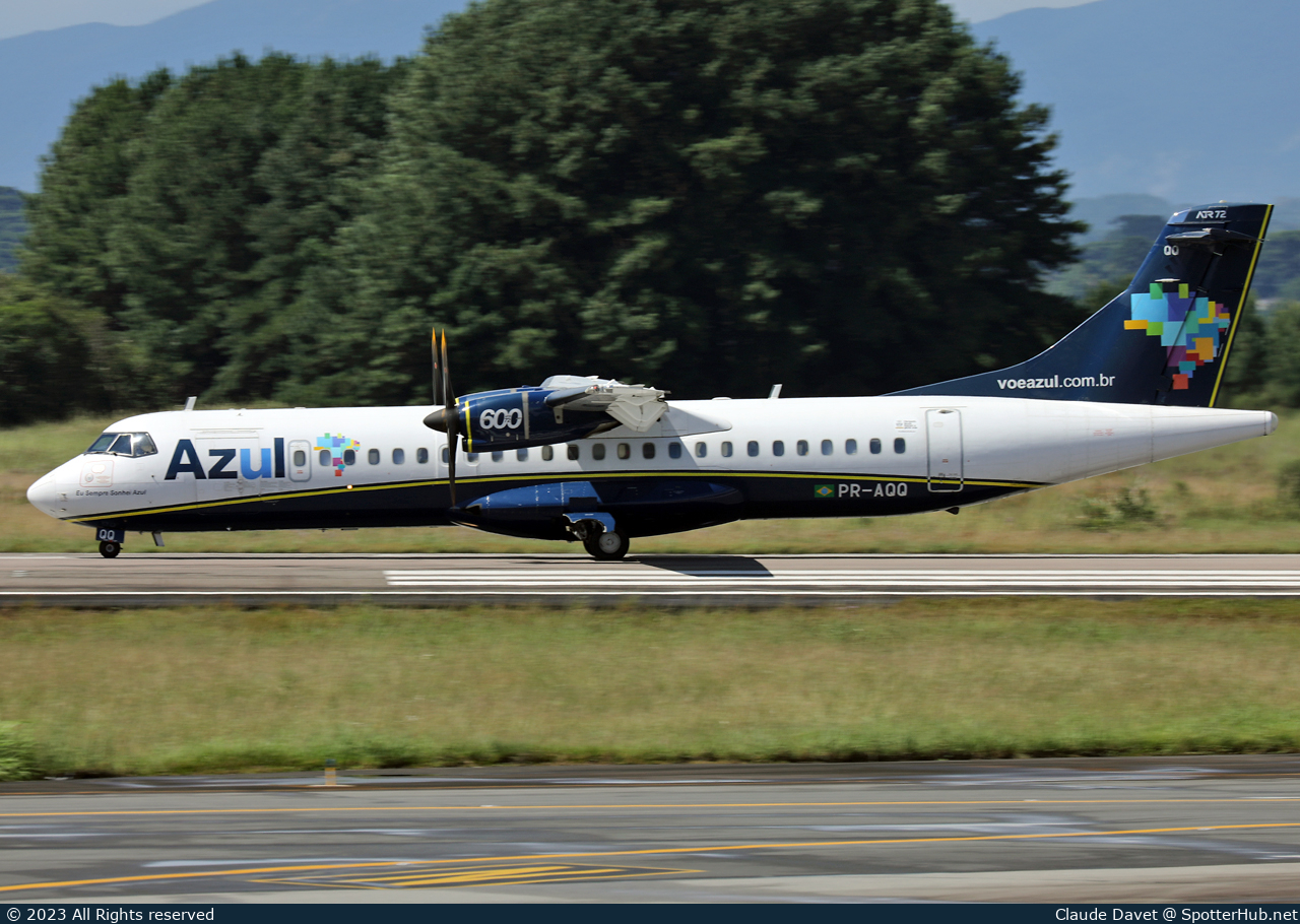 Photo of PR-AQQ - ATR 72-600 operated by Azul