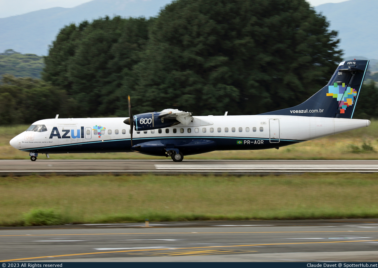 Photo of PR-AQR - ATR 72-600 operated by Azul