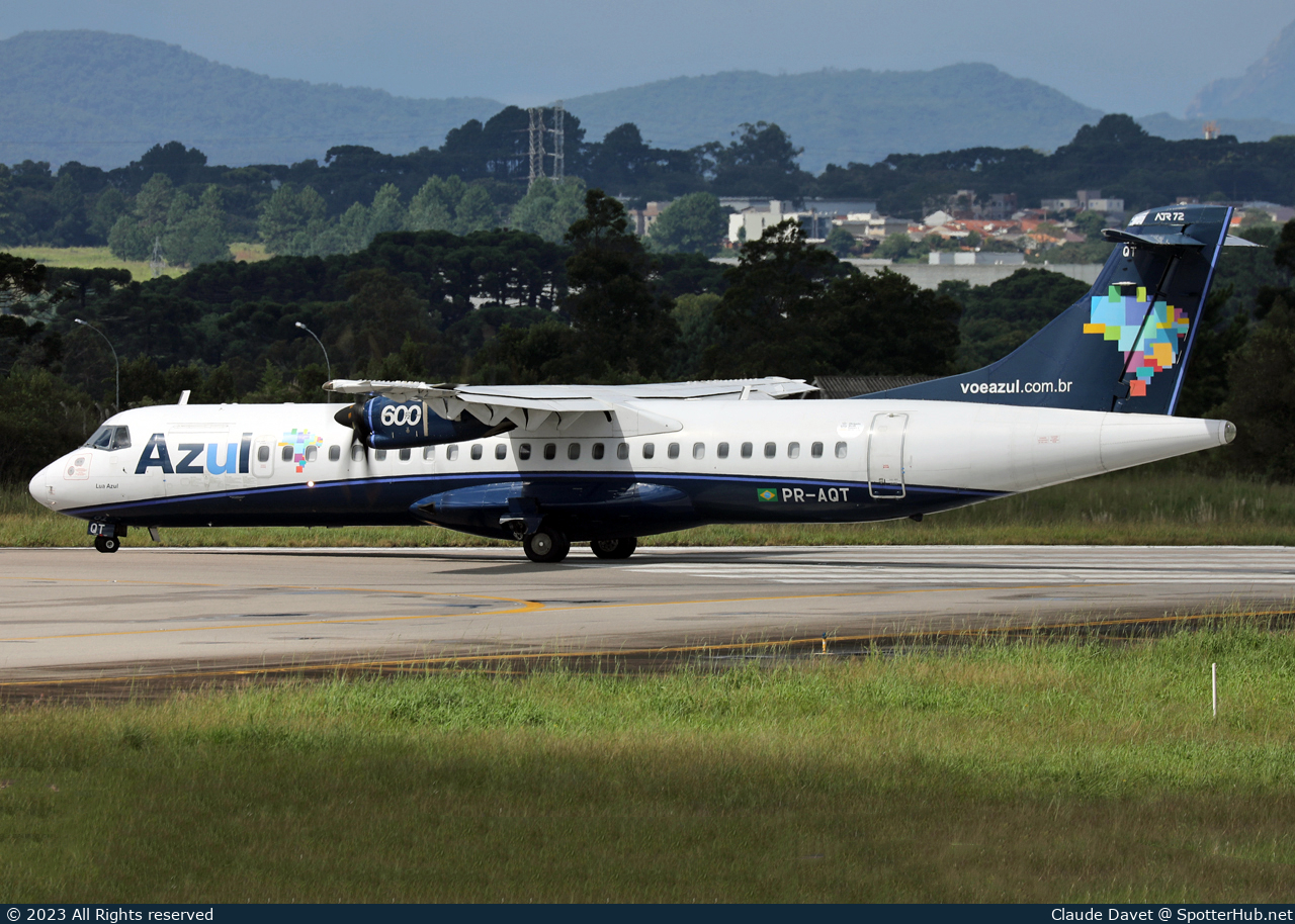 Photo of PR-AQT - ATR 72-600 operated by Azul