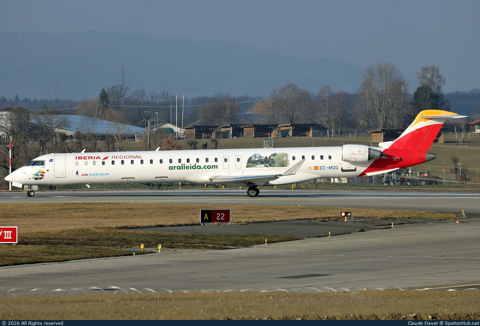 Photo of EC-MQQ - Bombardier CRJ-1000 operated by Iberia Regional (opb Air Nostrum)