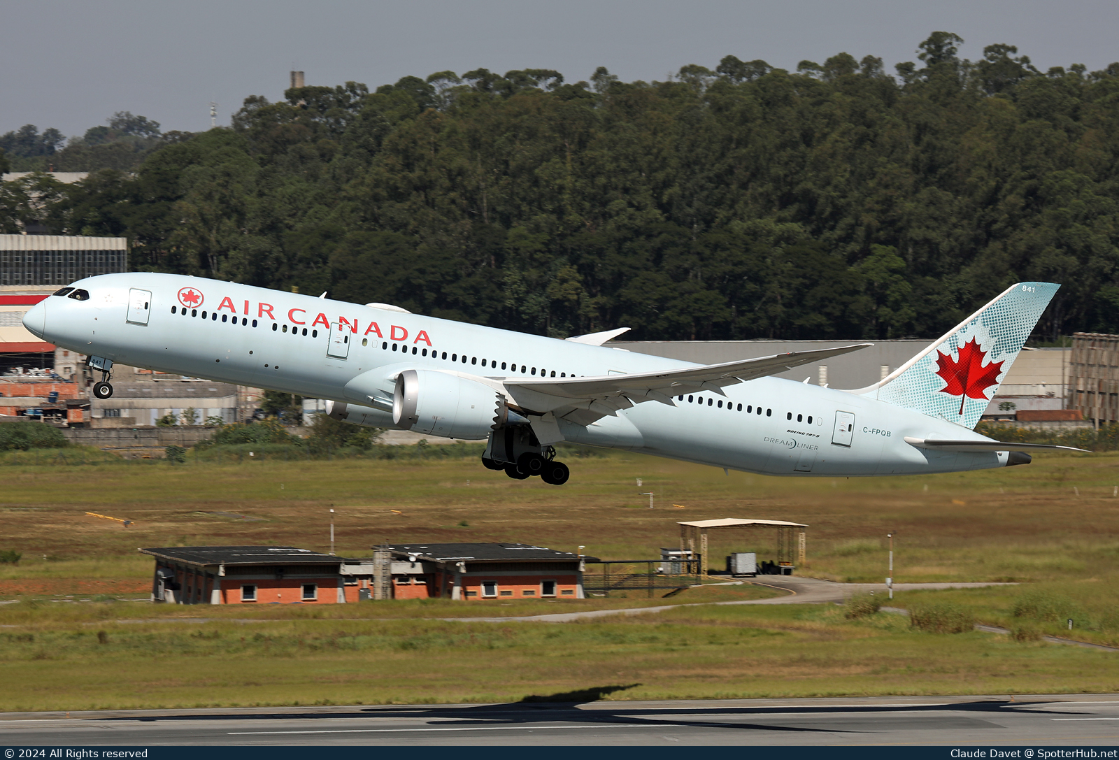 Photo of C-FPQB - Boeing 787-9 Dreamliner operated by Air Canada