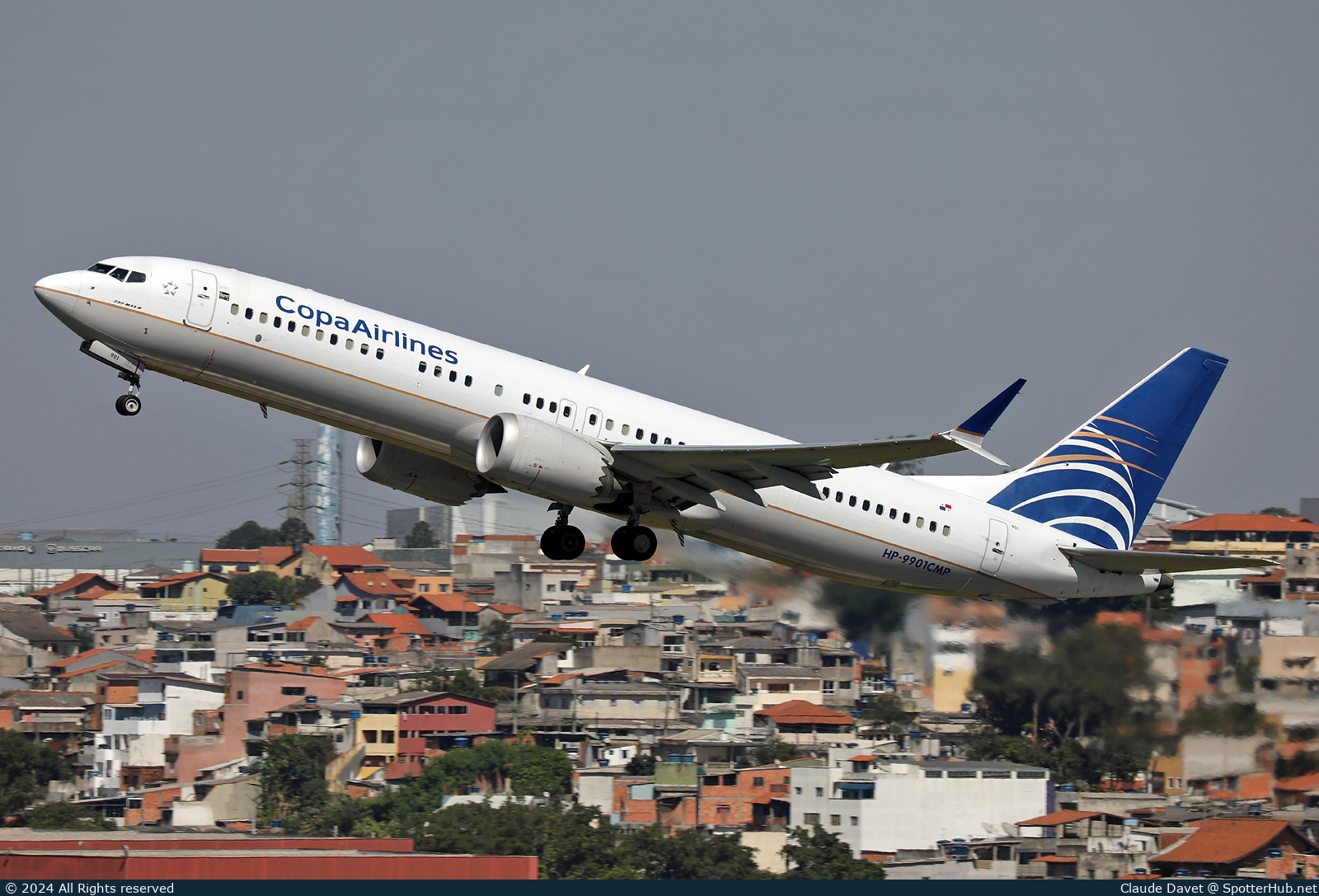Photo of HP-9901CMP - Boeing 737 MAX 9 operated by Copa Airlines