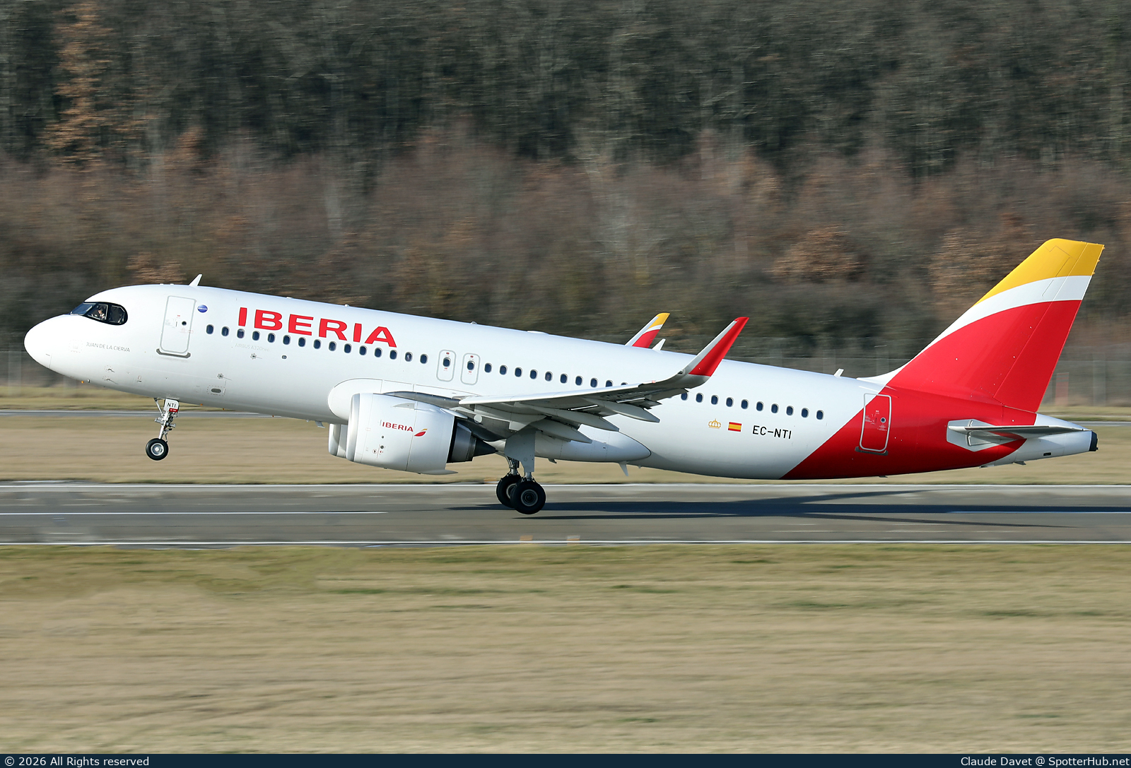 Photo of EC-NTI - Airbus A320-251N operated by Iberia