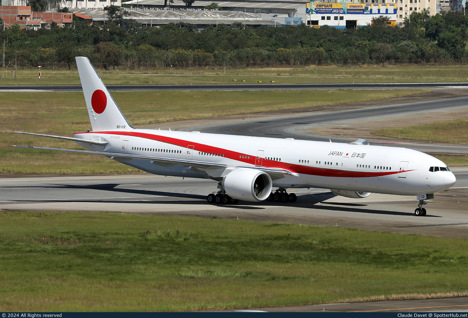 Photo of 80-1112 - Boeing 777-3SB(ER) operated by Japan Air Self-Defense Force