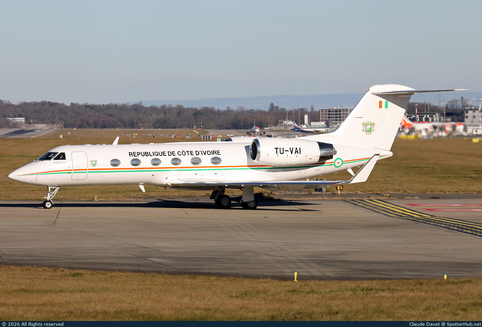 Photo of TU-VAI - Gulfstream GIV-SP operated by Government of Ivory Coast