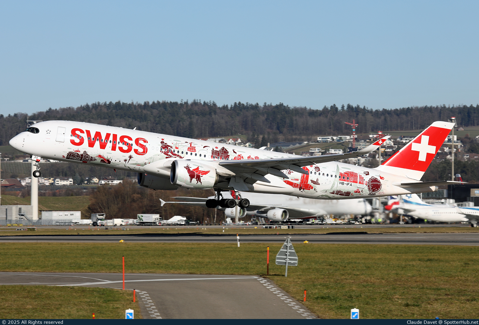 Photo of HB-IFA - Airbus A350-941 operated by Swiss International Air Lines