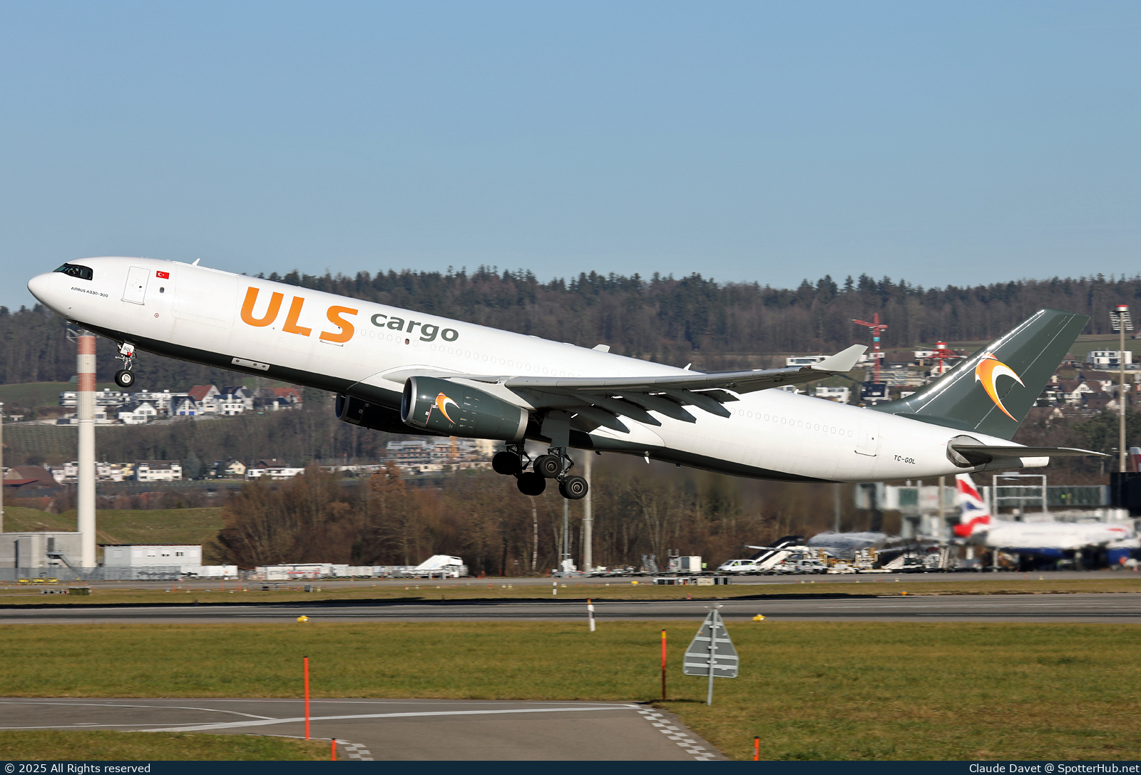 Photo of TC-GOL - Airbus A330-343(P2F) operated by ULS Airlines Cargo
