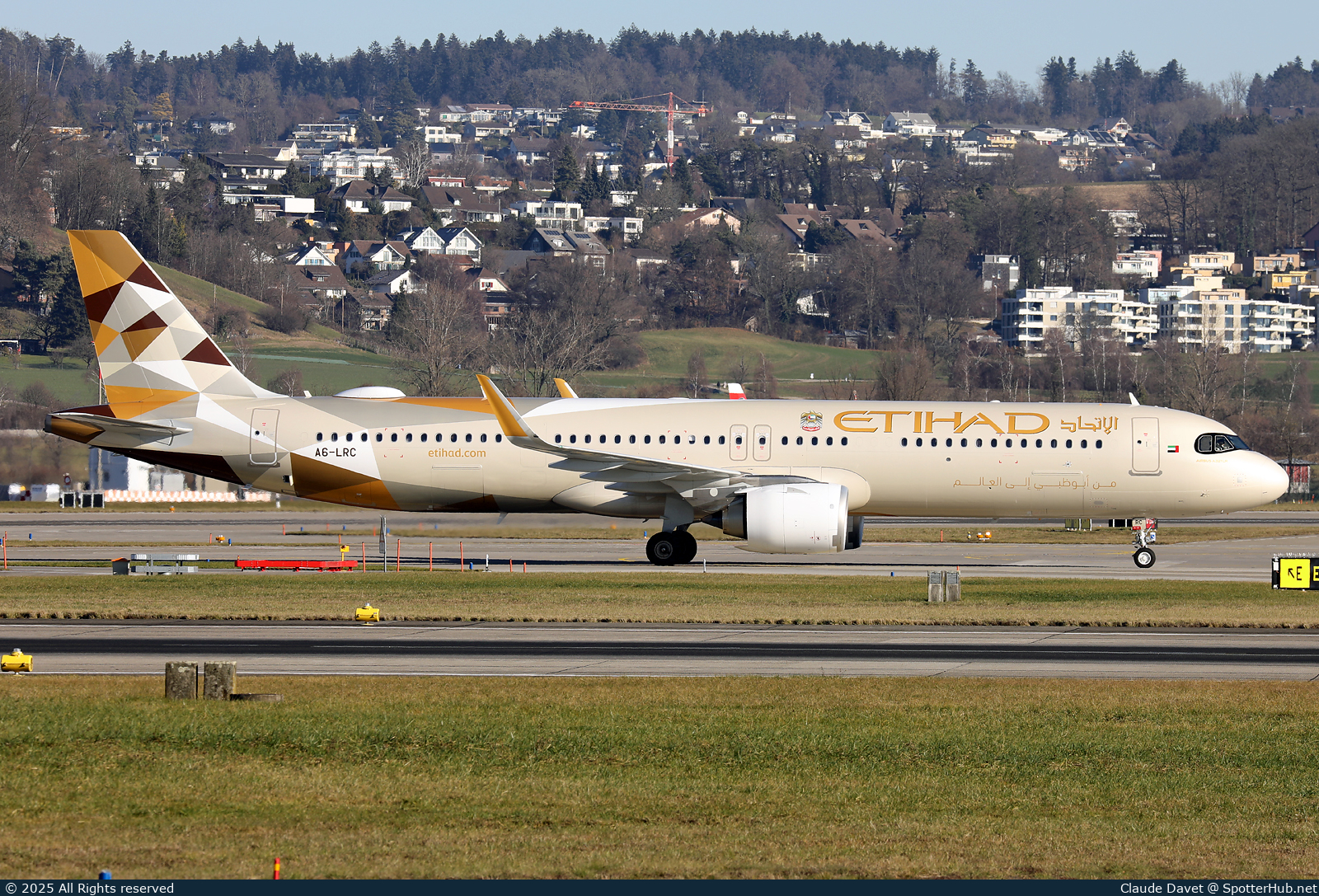 Photo of A6-LRC - Airbus A321-251NX operated by Etihad Airways
