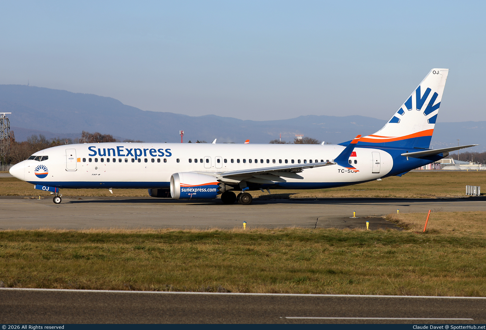 Photo of TC-SOJ - Boeing 737 MAX 8 operated by SunExpress