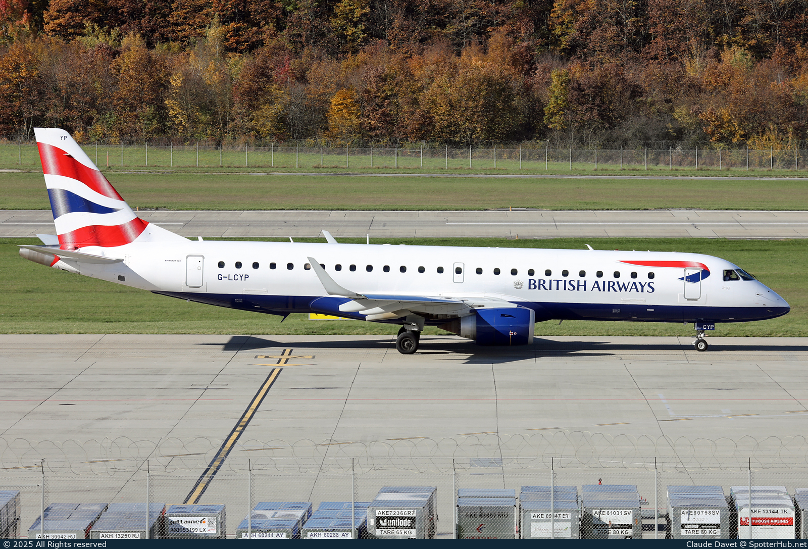 Photo of G-LCYP - Embraer ERJ-190LR operated by BA CityFlyer