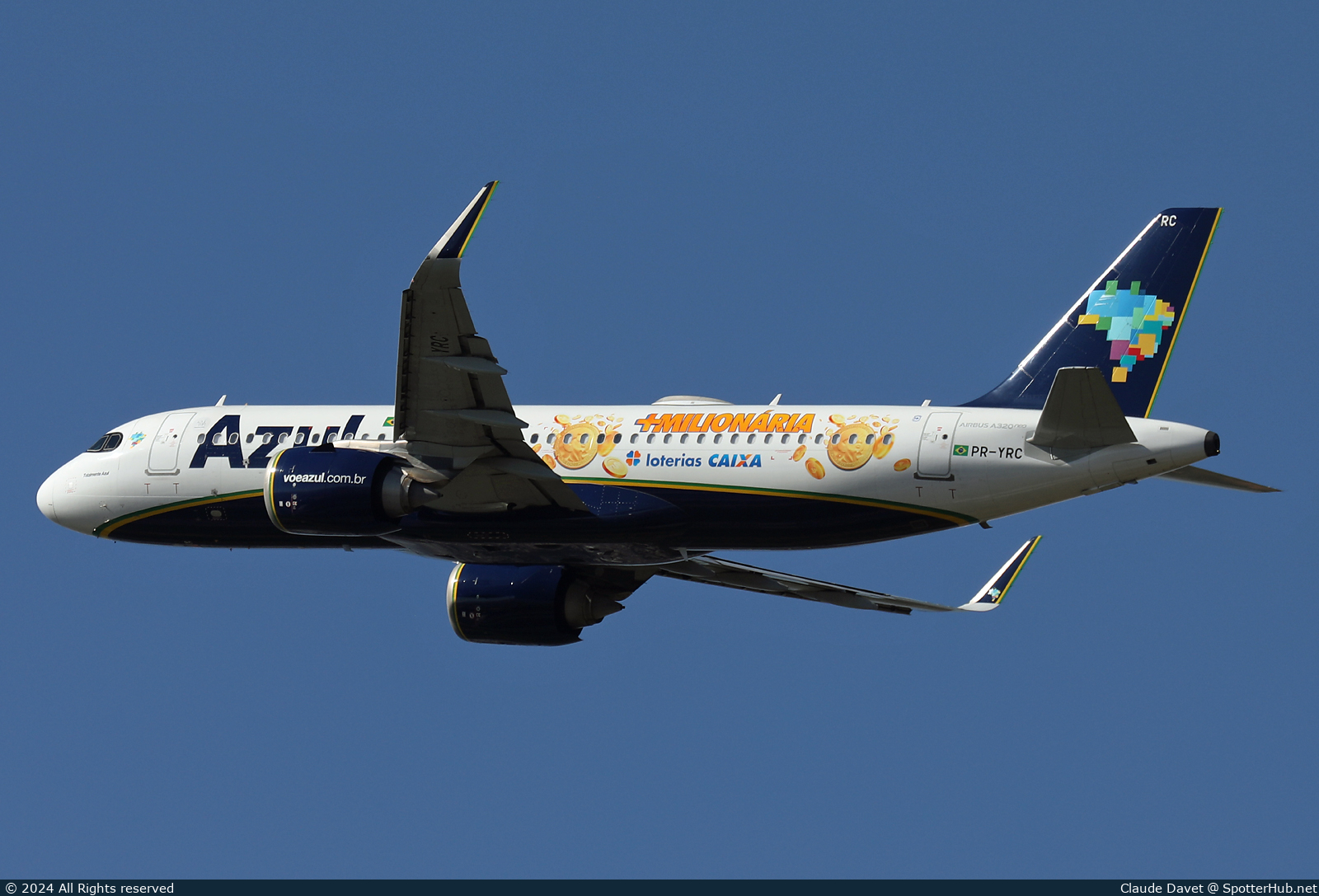 Photo of PR-YRC - Airbus A320-251N operated by Azul