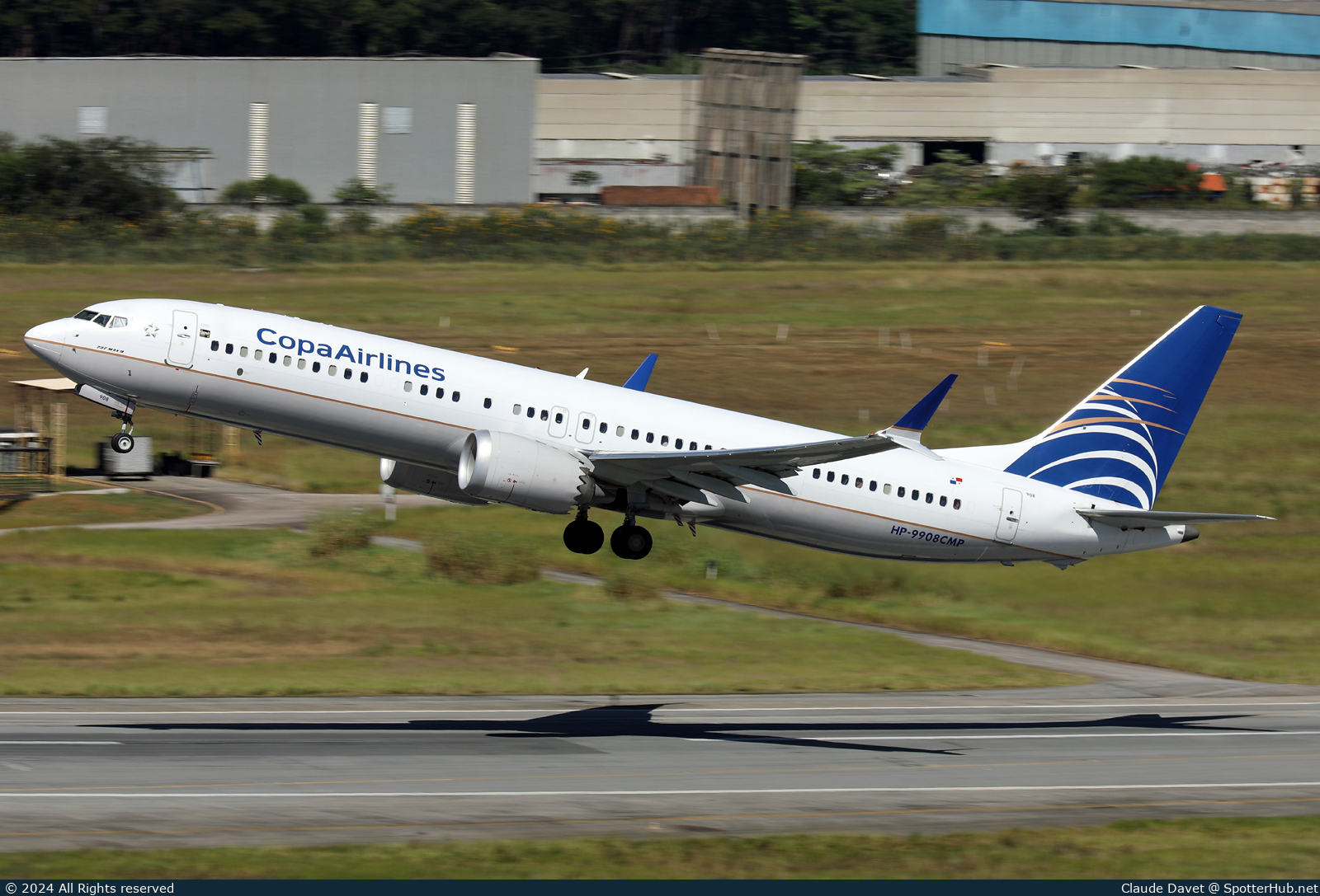 Photo of HP-9908CMP - Boeing 737 MAX 9 operated by Copa Airlines
