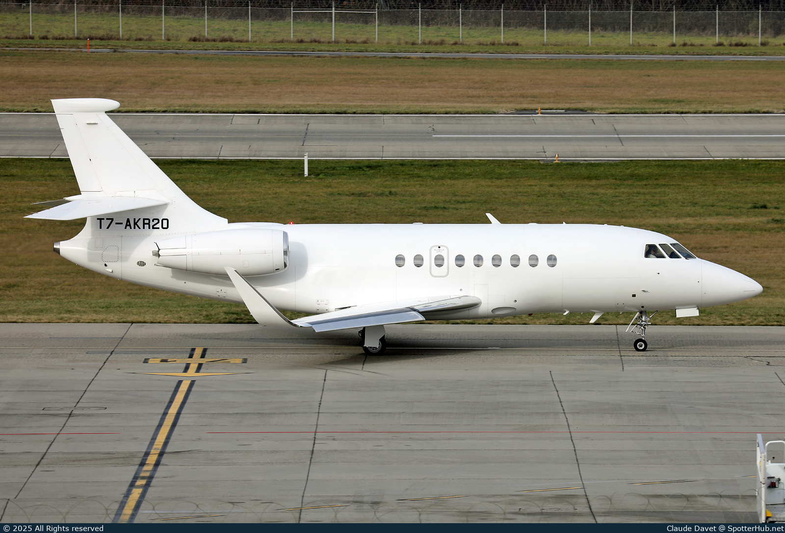Photo of T7-AKR20 - Dassault Falcon 2000LX operated by Private