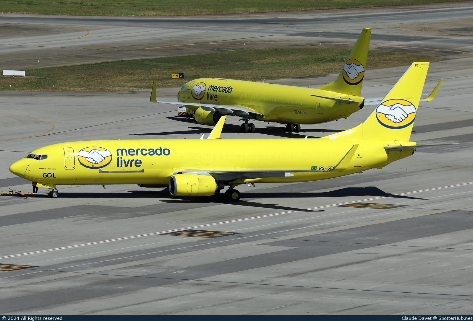 Photo of PS-GFC - Boeing 737-8EH(BCF) operated by Mercado Livre (opb GOL Linhas Aéreas)