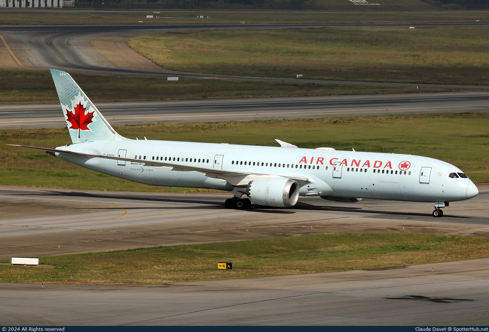 Photo of C-FNOI - Boeing 787-9 Dreamliner operated by Air Canada