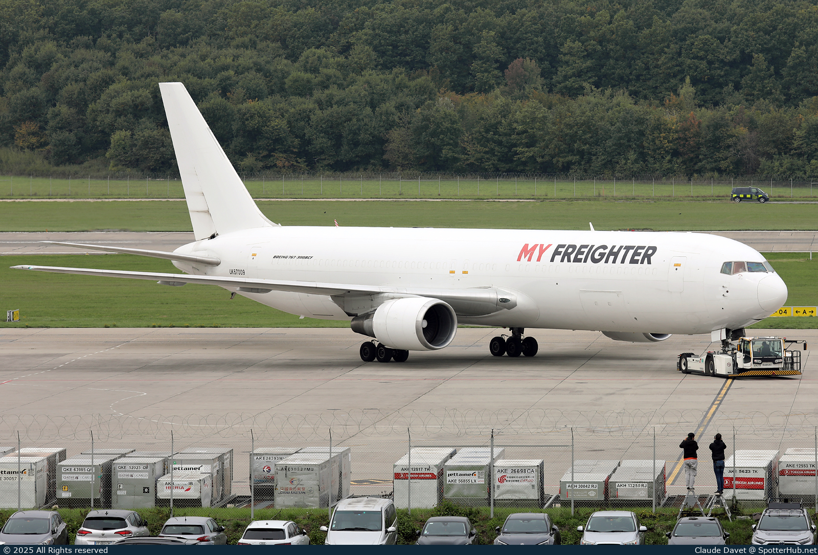Photo of UK67009 - Boeing 767-3Q8(ER)(BCF) operated by My Freighter