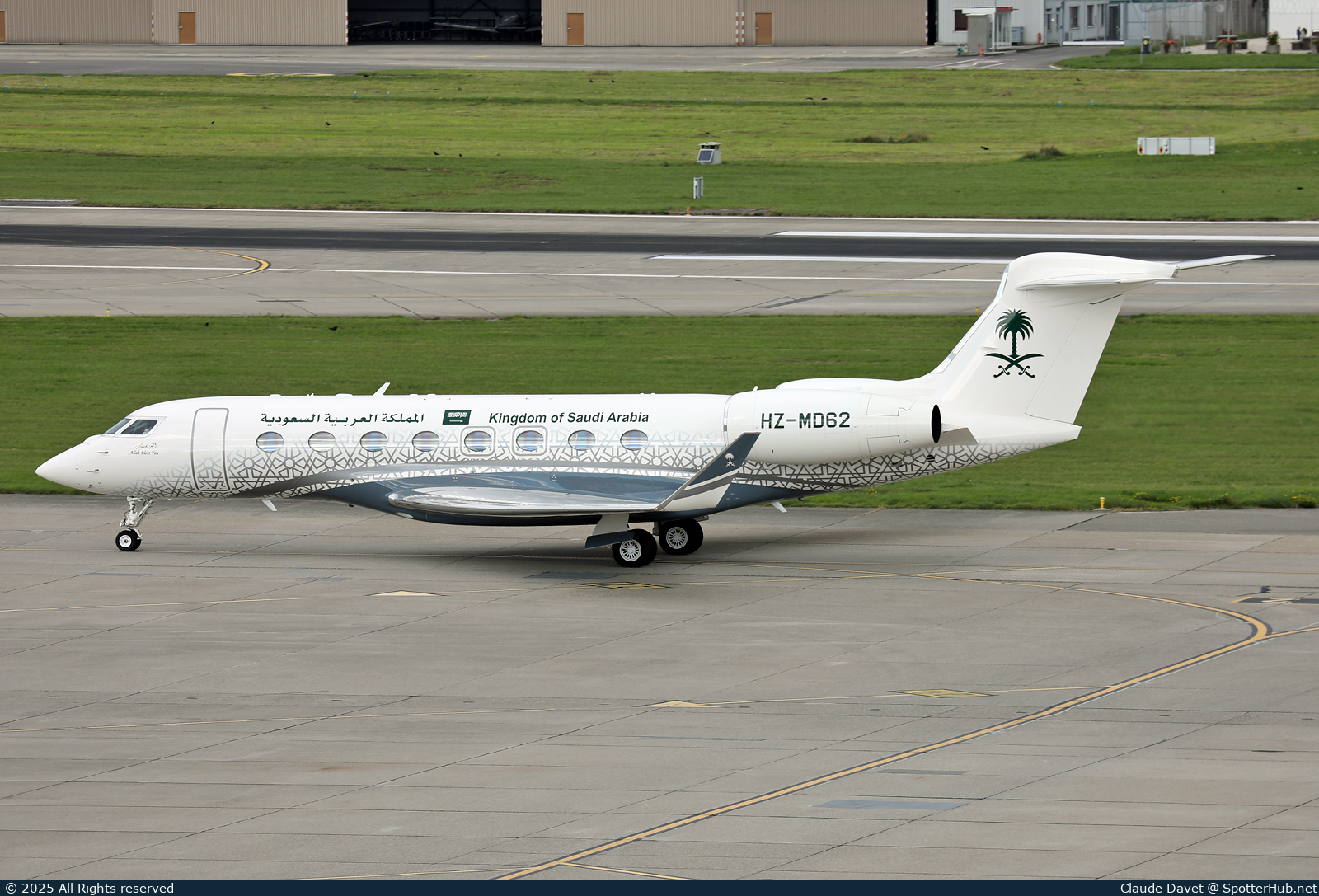 Photo of HZ-MD62 - Gulfstream G650ER operated by Desert Wings Aviation