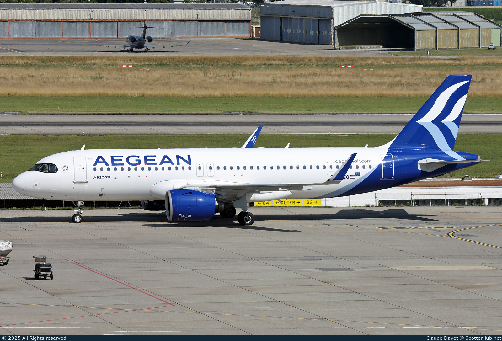 Photo of SX-NEQ - Airbus A320-271N operated by Aegean Airlines