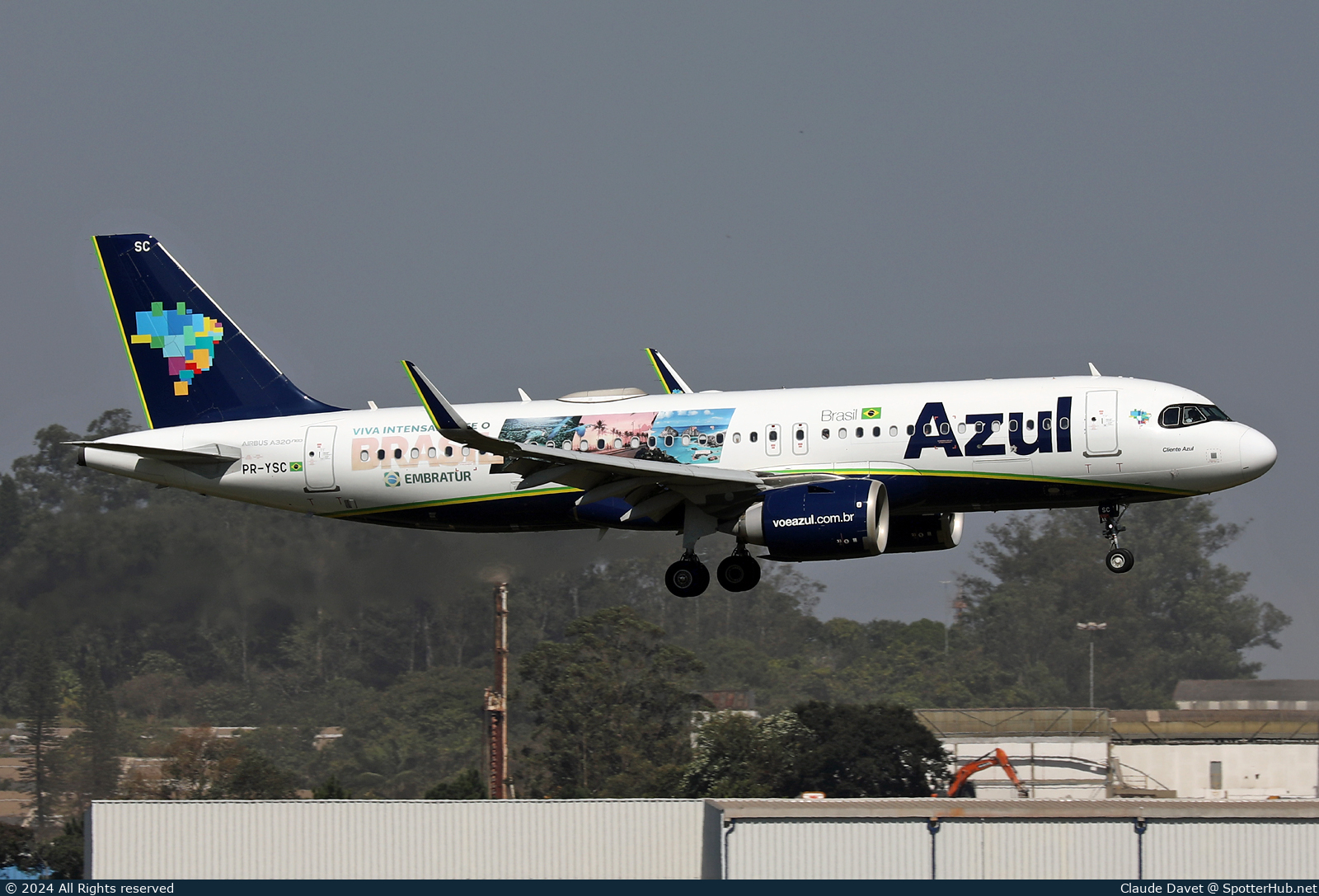 Photo of PR-YSC - Airbus A320-251N operated by Azul