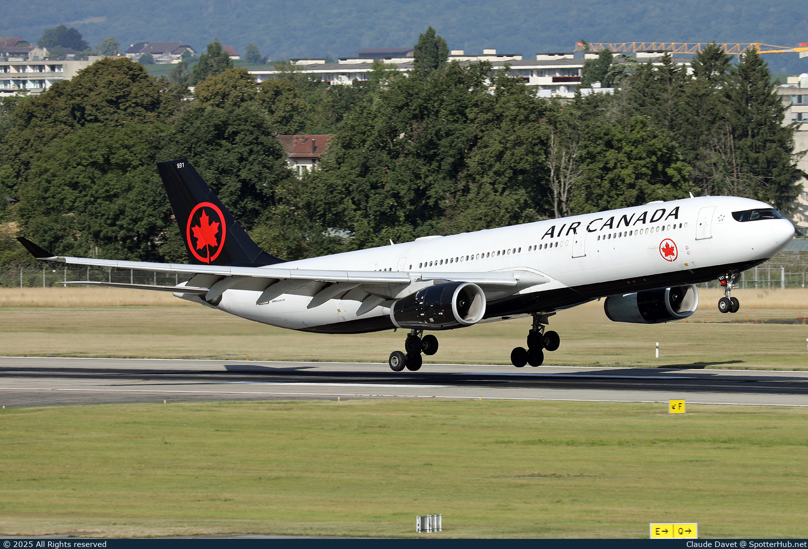 Photo of C-GFAF - Airbus A330-343 operated by Air Canada