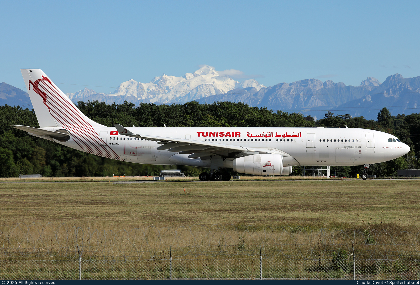 Photo of TS-IFN - Airbus A330-243 operated by Tunisair