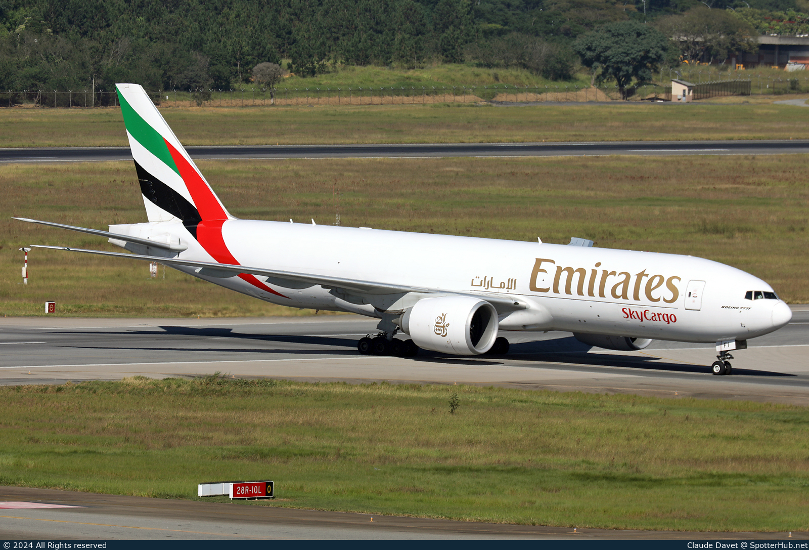 Photo of A6-EFI - Boeing 777-F1H operated by Emirates SkyCargo