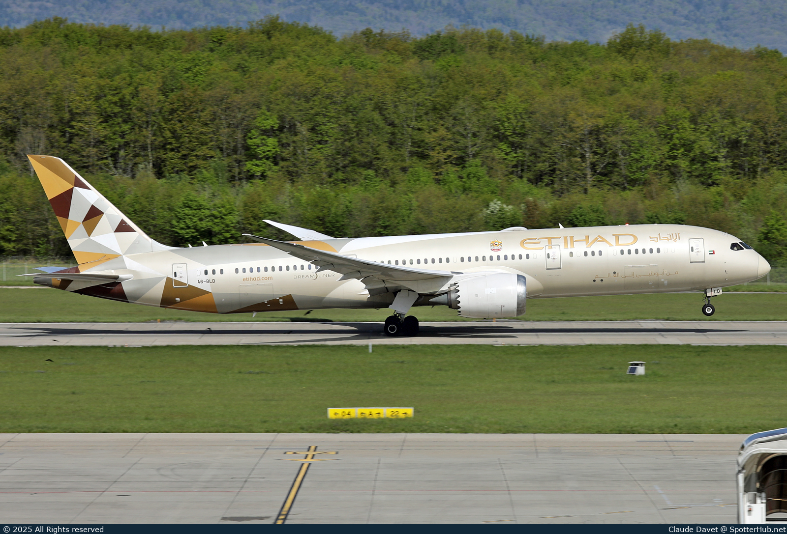 Photo of A6-BLD - Boeing 787-9 Dreamliner operated by Etihad Airways