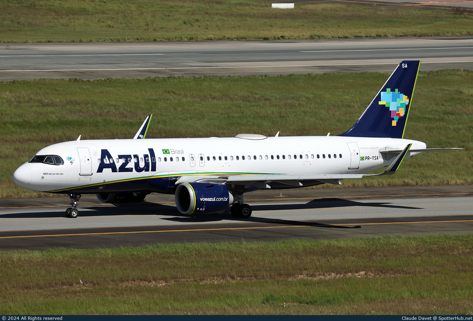 Photo of PR-YSA - Airbus A320-251N operated by Azul