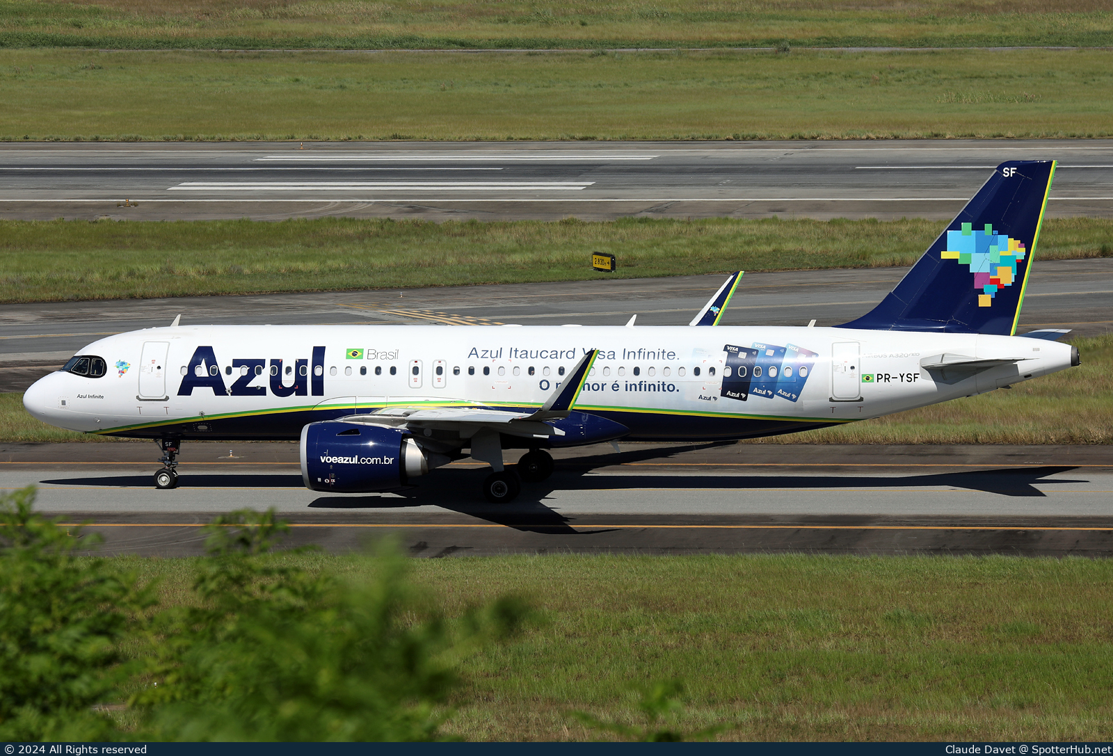 Photo of PR-YSF - Airbus A320-251N operated by Azul