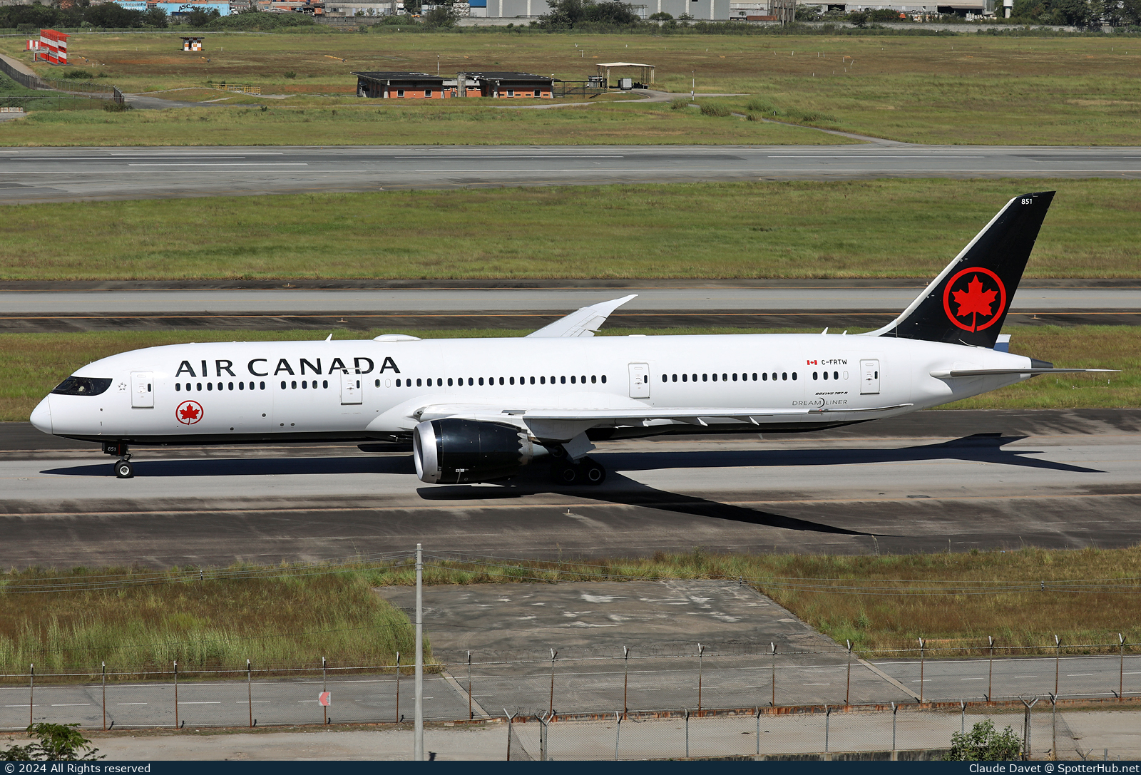 Photo of C-FRTW - Boeing 787-9 Dreamliner operated by Air Canada